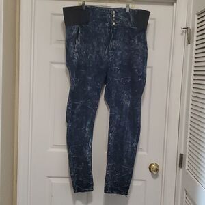 Lucky Diamond woman blue washed jeans